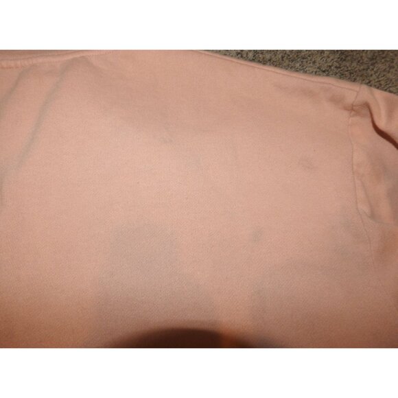 Disney Mickey and Co Pullover Sweatshirt Mickey Minnie Goofy Peach Adult XL - Picture 7 of 10